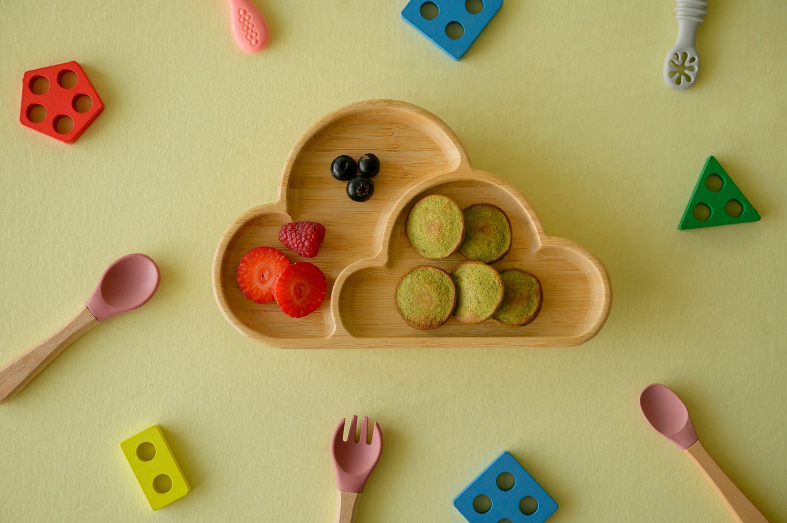 Pancakes de Espinaca