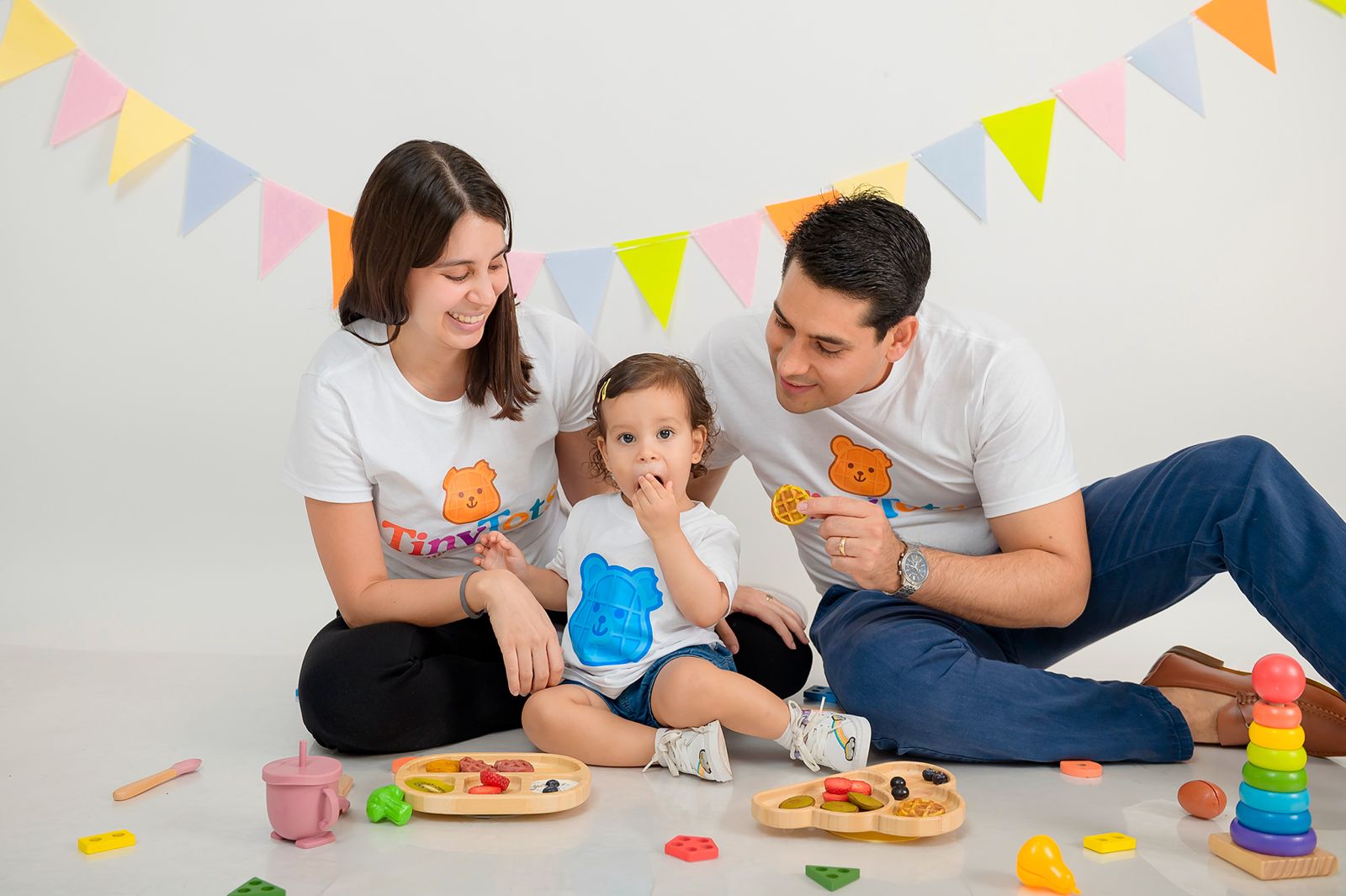 Elizabeth Solis con sus hijos